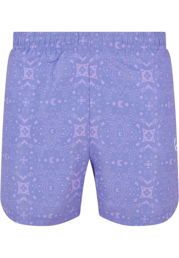 Karl Kani Karl Kani Kratke kopalne hlače  majnica / vijolično modra