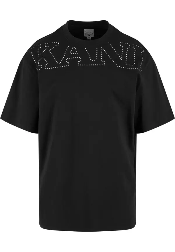 Karl Kani Karl Kani Majica  črna / srebrna