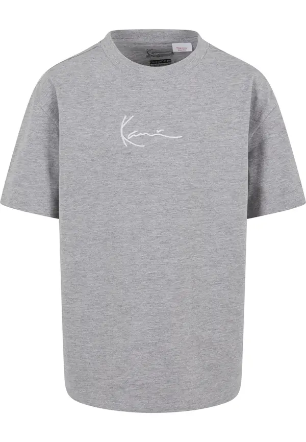 Karl Kani Karl Kani Majica 'Essential'  siva / bela