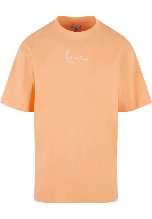 Karl Kani Karl Kani Majica 'Essential'  svetlo oranžna / bela