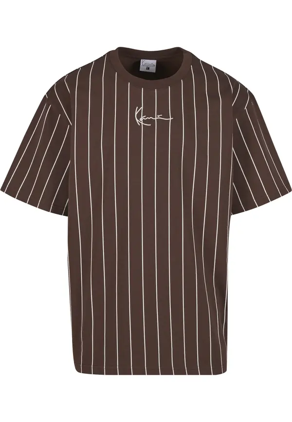 Karl Kani Karl Kani Majica 'Essential'  temno rjava / bela