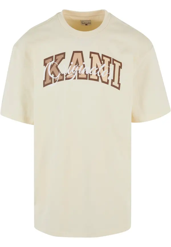 Karl Kani Karl Kani Majica  kremna / rjava / bela