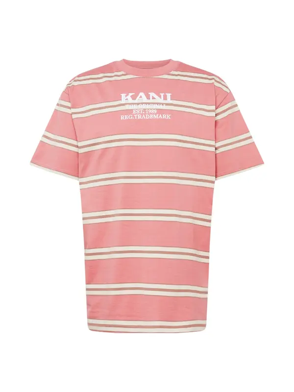 Karl Kani Karl Kani Majica  kremna / svetlo roza / bela