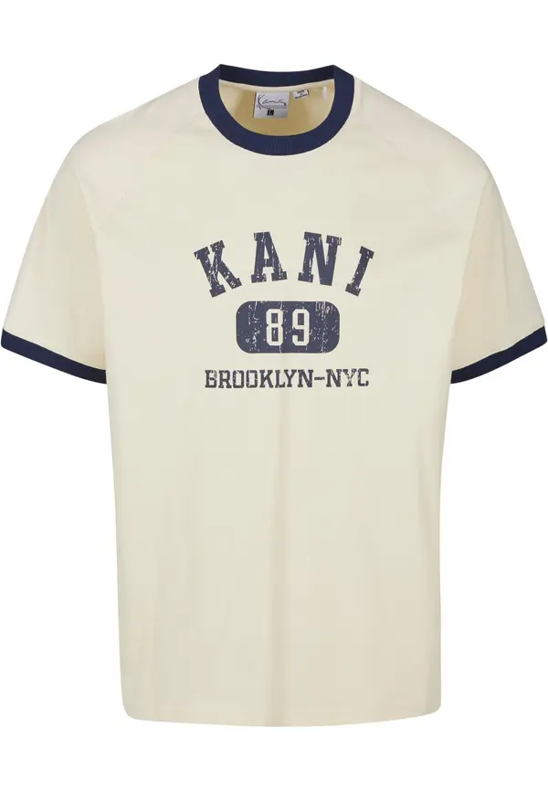 Karl Kani Karl Kani Majica  marine / pastelno rumena