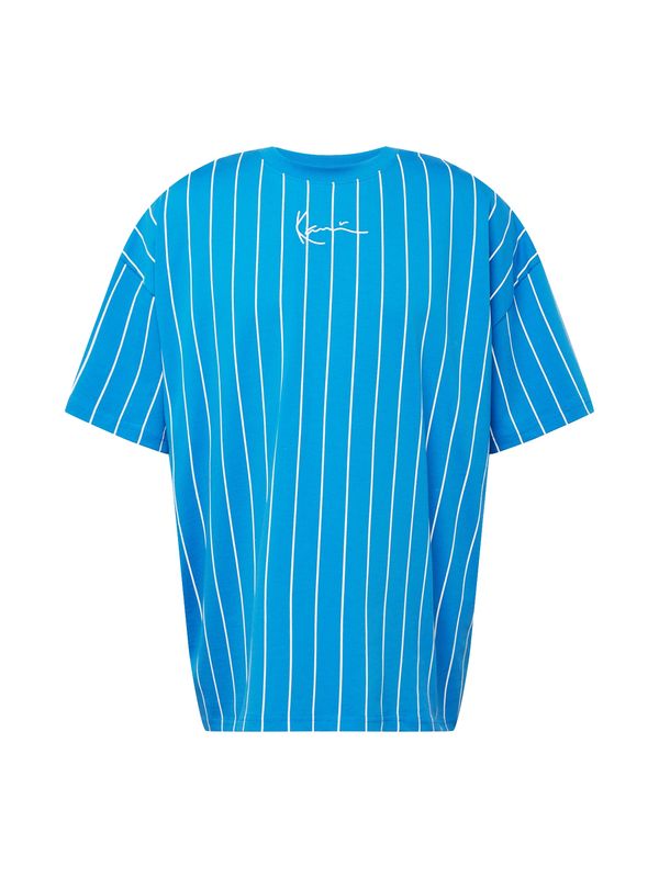 Karl Kani Karl Kani Majica 'Pinstripe'  modra / bela