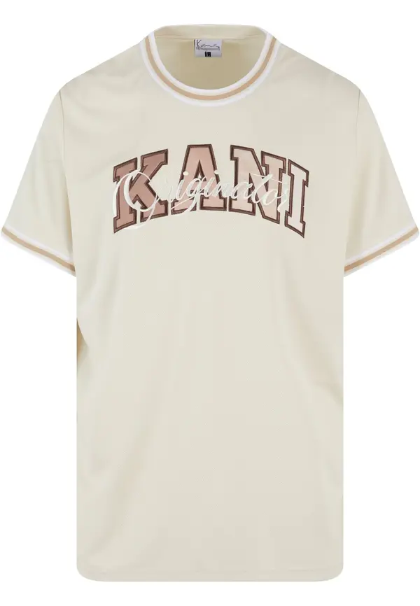 Karl Kani Karl Kani Majica  rjava / staro roza / bela / volneno bela