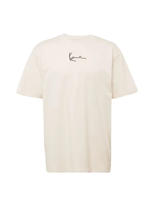 Karl Kani Karl Kani Majica ' Small Signature Essential T'  svetlo bež / črna