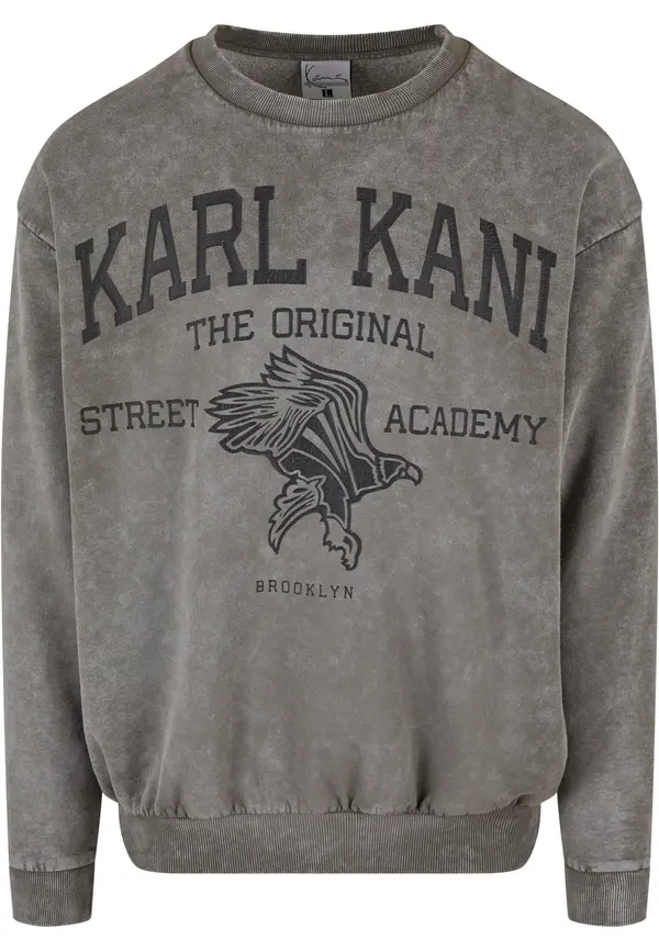 Karl Kani Karl Kani Majica 'Street Academy'  antracit / temno siva