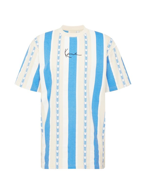 Karl Kani Karl Kani Majica  svetlo bež / svetlo modra / črna / bela