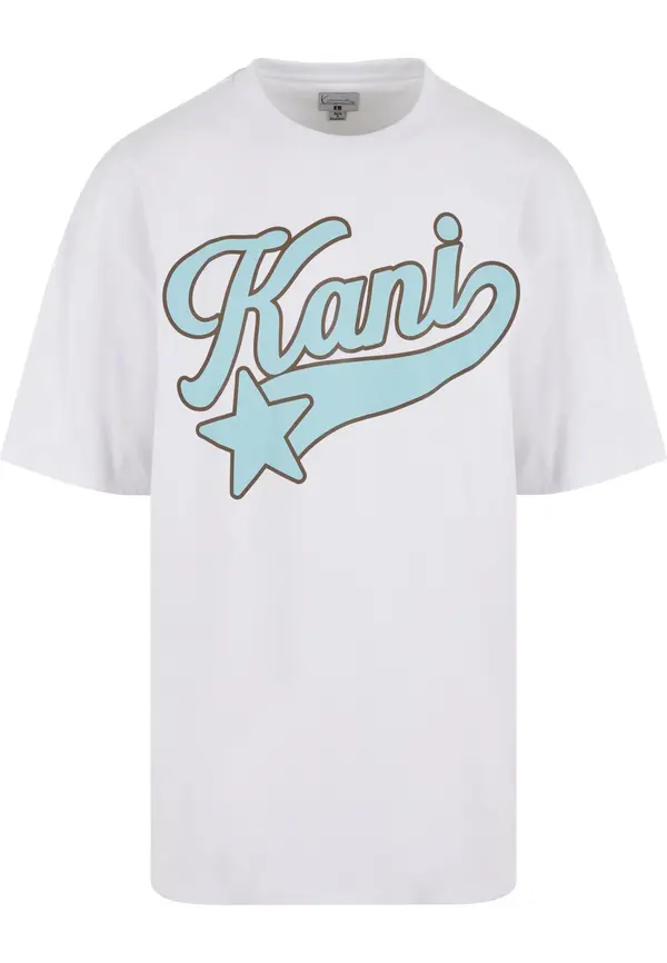 Karl Kani Karl Kani Majica  svetlo modra / oliva / bela