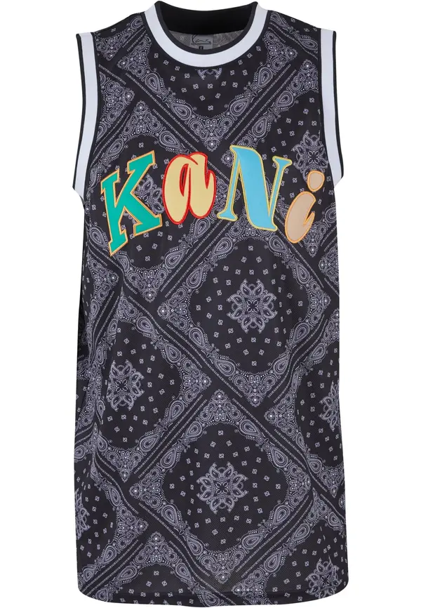 Karl Kani Karl Kani Majica  svetlo modra / svetlo zelena / črna / bela