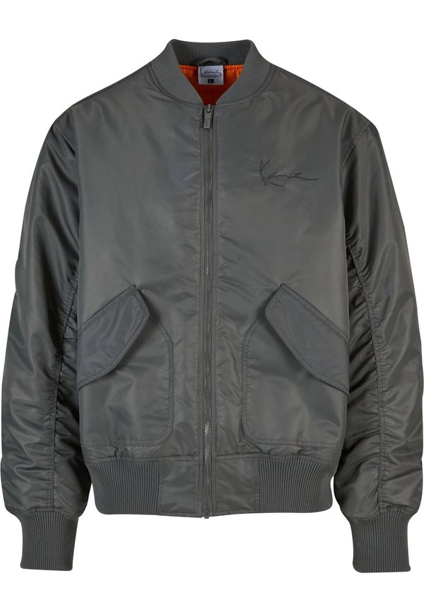 Karl Kani Karl Kani Prehodna jakna 'Distressed'  antracit / temno siva