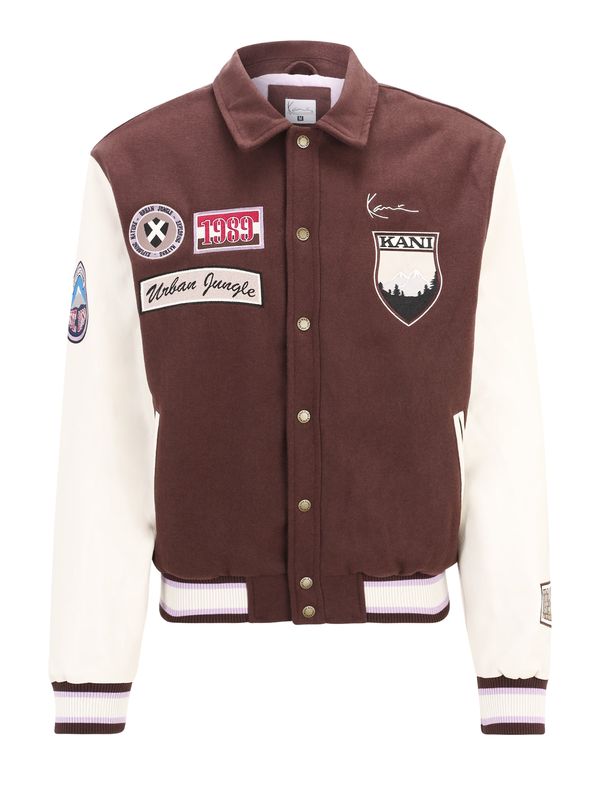 Karl Kani Karl Kani Prehodna jakna  pueblo / mauve / črna / off-bela