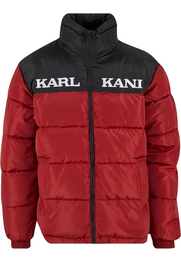Karl Kani Karl Kani Zimska jakna 'Essential'  temno rdeča / črna / bela