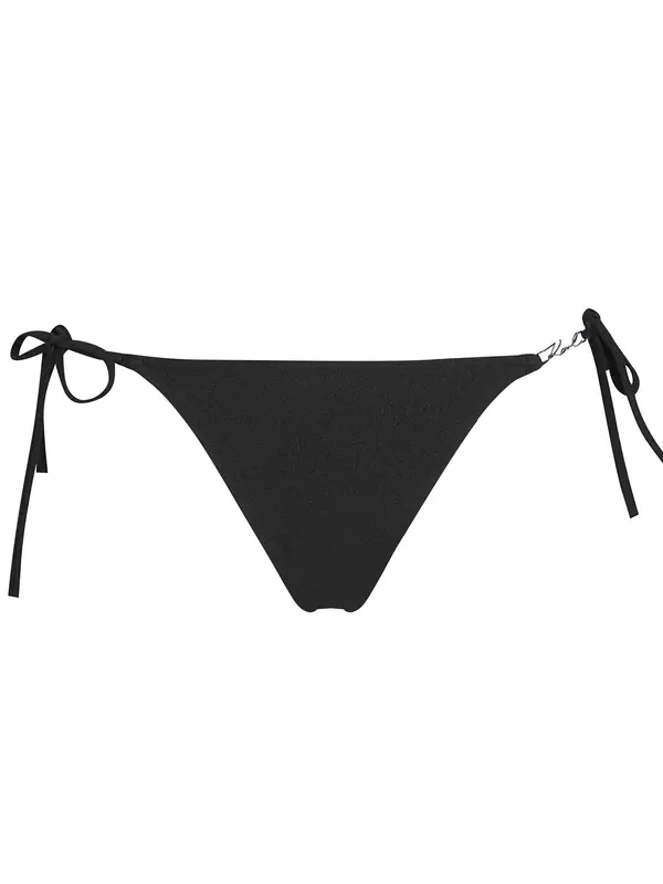 Karl Lagerfeld Karl Lagerfeld Bikini hlačke 'CHEEKY'  črna