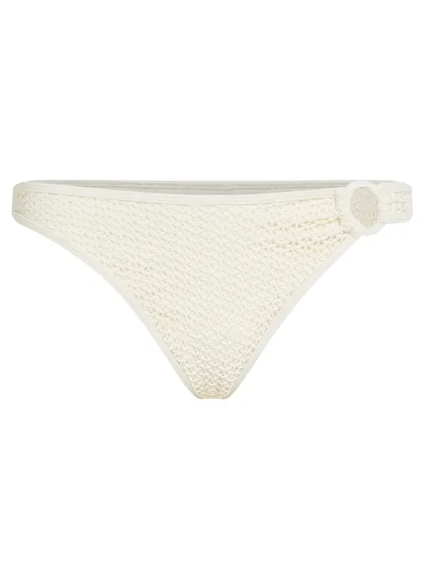 Karl Lagerfeld Karl Lagerfeld Bikini hlačke 'CROCHET'  kremna