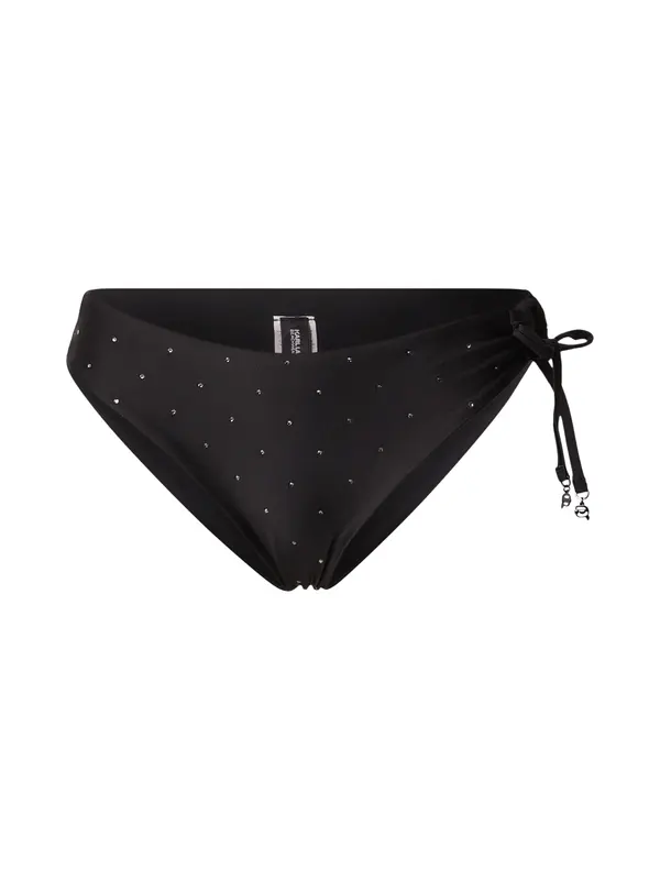 Karl Lagerfeld Karl Lagerfeld Bikini hlačke 'IKON'  črna