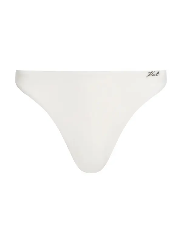 Karl Lagerfeld Karl Lagerfeld Bikini hlačke  kremna