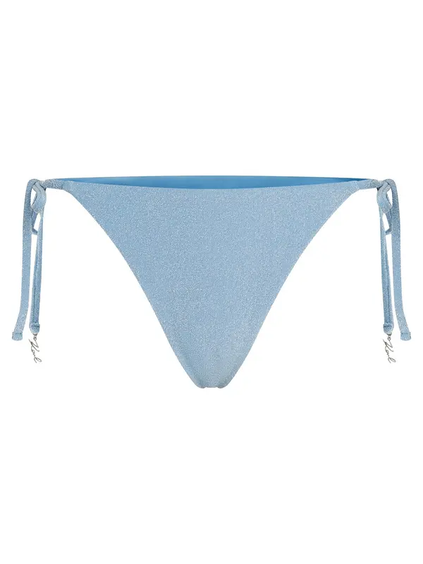 Karl Lagerfeld Karl Lagerfeld Bikini hlačke  pastelno modra