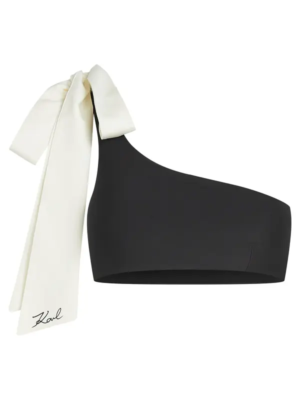 Karl Lagerfeld Karl Lagerfeld Bikini zgornji del  črna