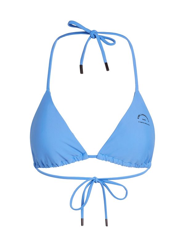 Karl Lagerfeld Karl Lagerfeld Bikini zgornji del  modra