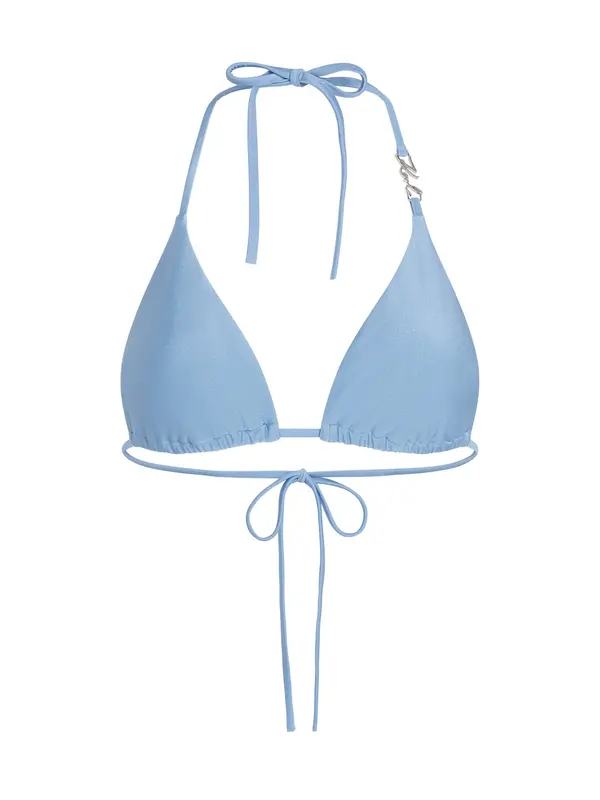 Karl Lagerfeld Karl Lagerfeld Bikini zgornji del  pastelno modra