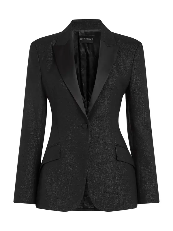 Karl Lagerfeld Karl Lagerfeld Blazer  črna