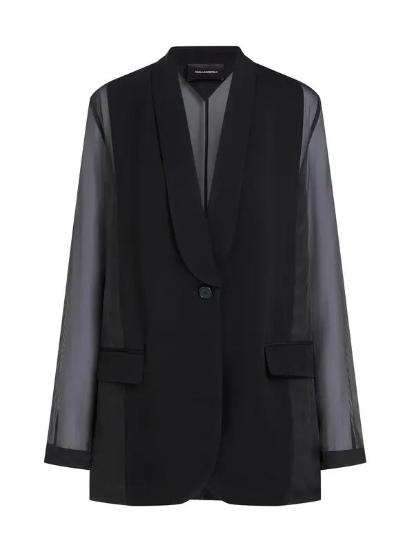 Karl Lagerfeld Karl Lagerfeld Blazer  črna