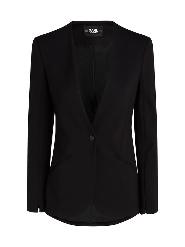 Karl Lagerfeld Karl Lagerfeld Blazer 'Punto'  črna