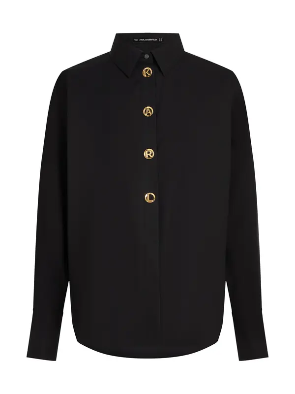Karl Lagerfeld Karl Lagerfeld Bluza  črna
