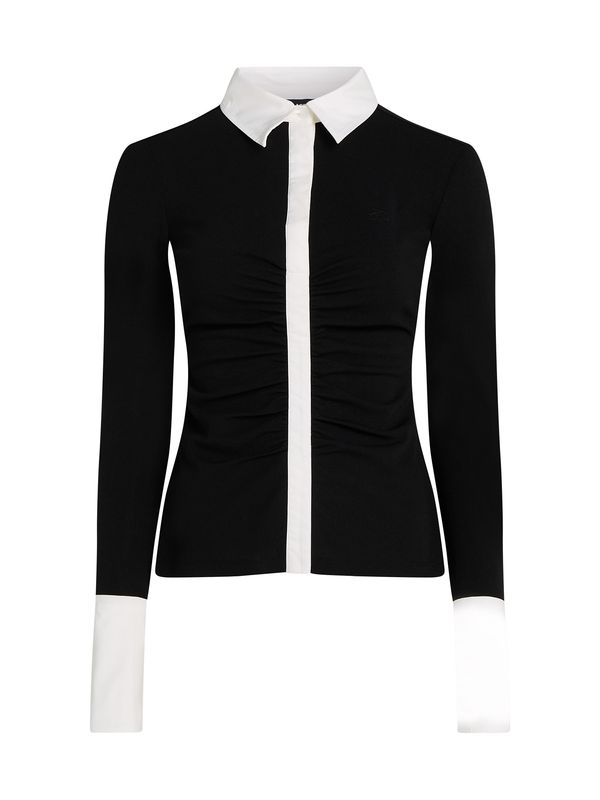 Karl Lagerfeld Karl Lagerfeld Bluza  črna / bela