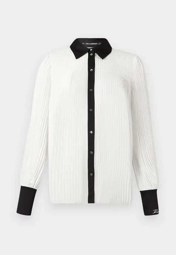 Karl Lagerfeld Karl Lagerfeld Bluza  črna / bela
