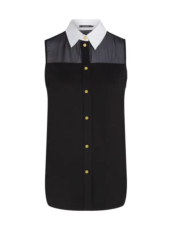 Karl Lagerfeld Karl Lagerfeld Bluza  črna