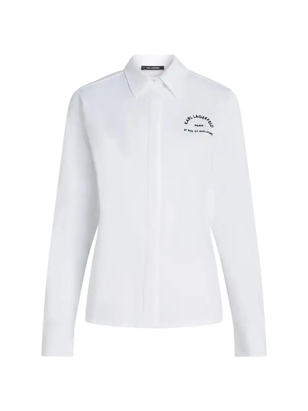 Karl Lagerfeld Karl Lagerfeld Bluza 'Rue St-Guillaume'  bela