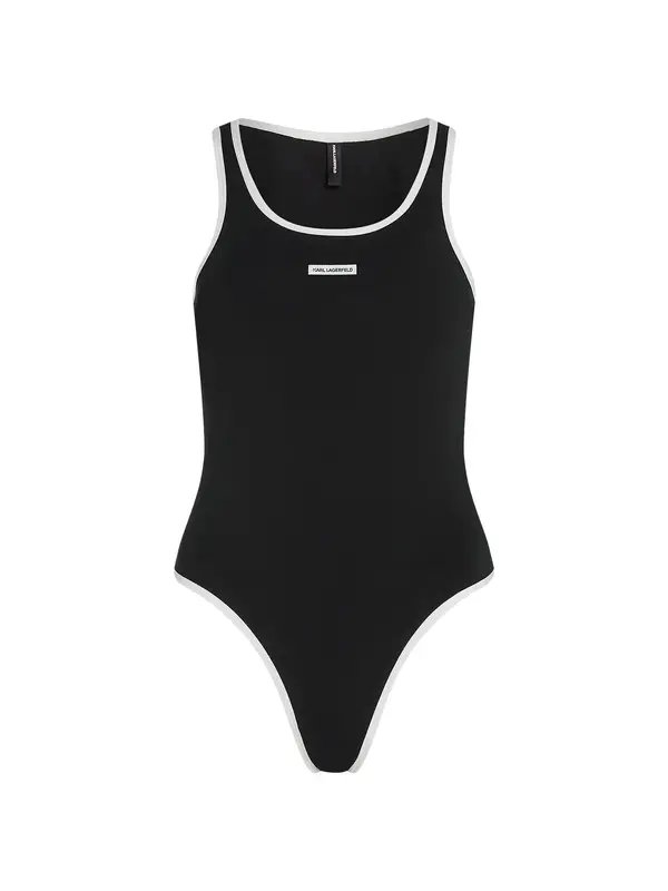 Karl Lagerfeld Karl Lagerfeld Bodi  črna / bela