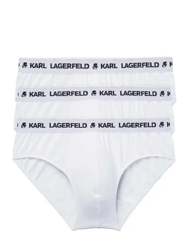 Karl Lagerfeld Karl Lagerfeld Boksarice  črna / bela