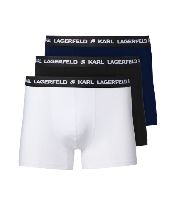 Karl Lagerfeld Karl Lagerfeld Boksarice ' LOGO TRUNKS (PACK OF 3) '  mešane barve