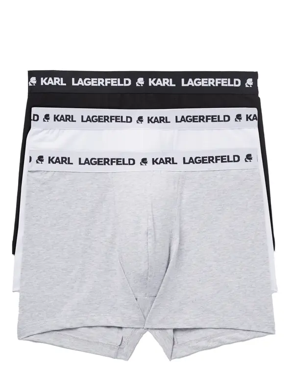 Karl Lagerfeld Karl Lagerfeld Boksarice  siva / črna / bela