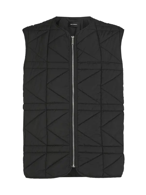 Karl Lagerfeld Karl Lagerfeld Brezrokavnik  črna