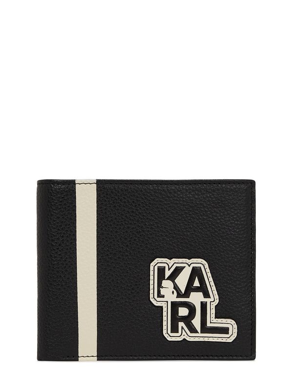 Karl Lagerfeld Karl Lagerfeld Denarnica 'Athleisure'  črna / off-bela