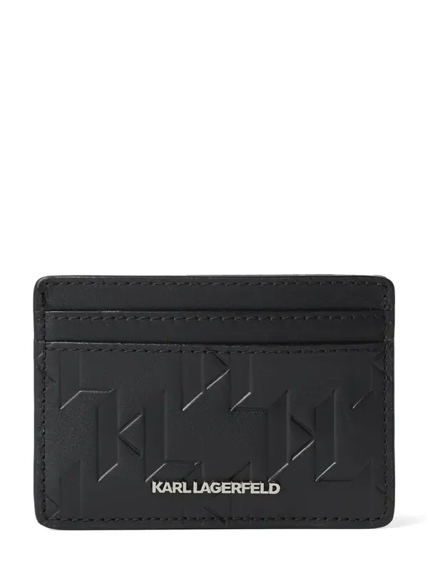 Karl Lagerfeld Karl Lagerfeld Denarnica  črna / srebrna