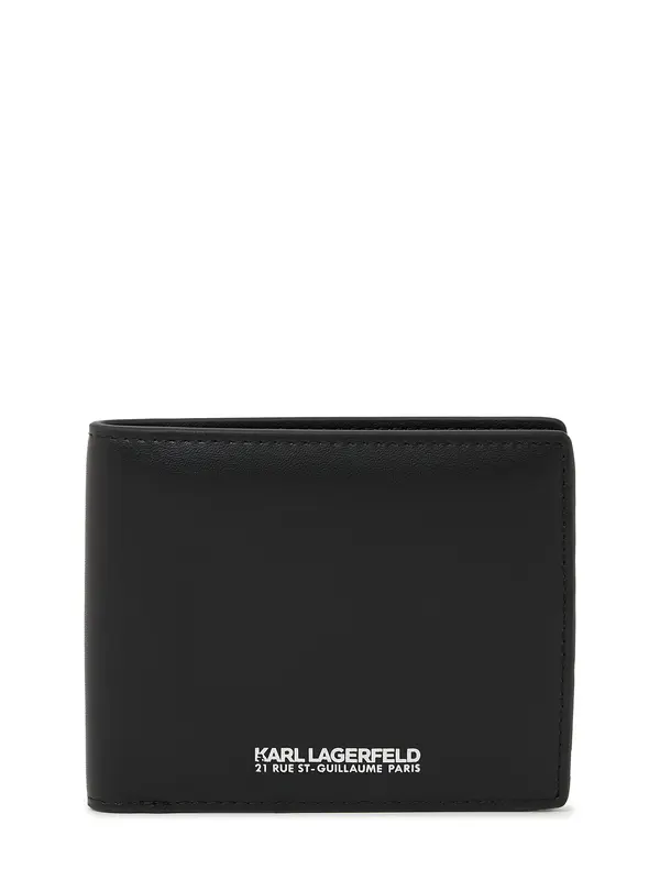 Karl Lagerfeld Karl Lagerfeld Denarnica  črna / srebrna
