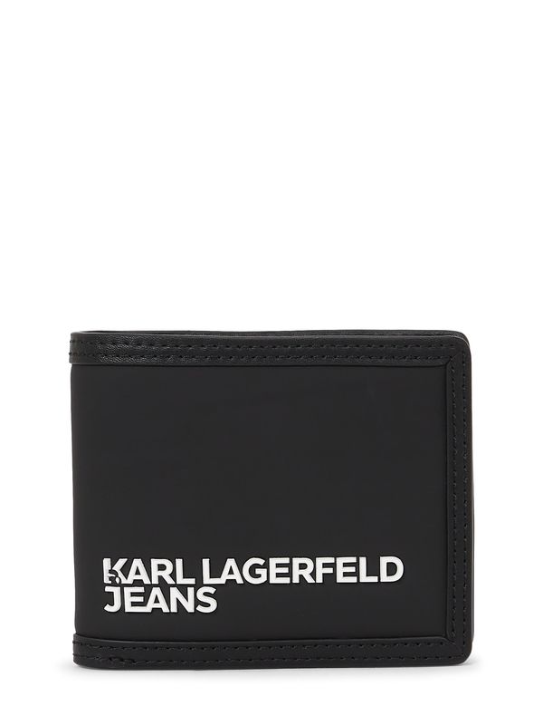 Karl Lagerfeld Karl Lagerfeld Denarnica 'Utility'  črna / bela
