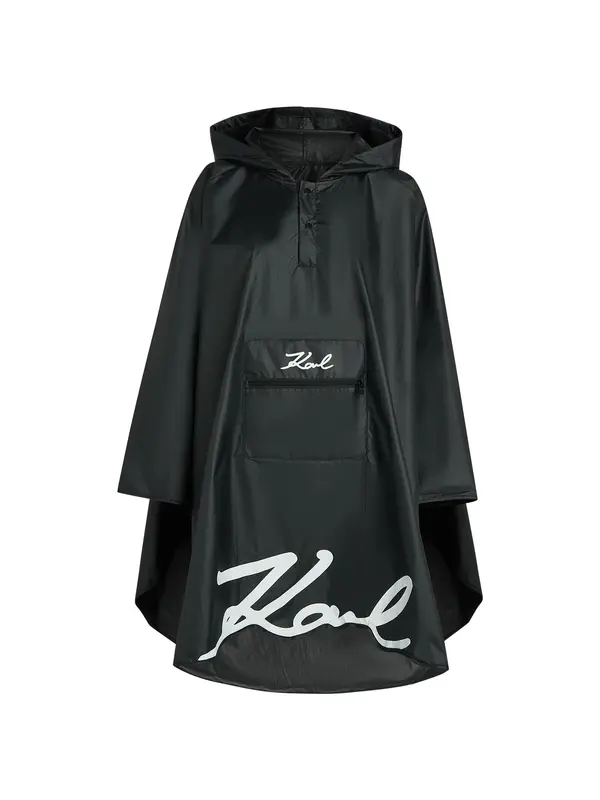 Karl Lagerfeld Karl Lagerfeld Dežnik ' K/Signature Regenponcho '  črna