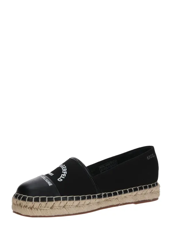 Karl Lagerfeld Karl Lagerfeld Espadrile 'KAMINI'  črna