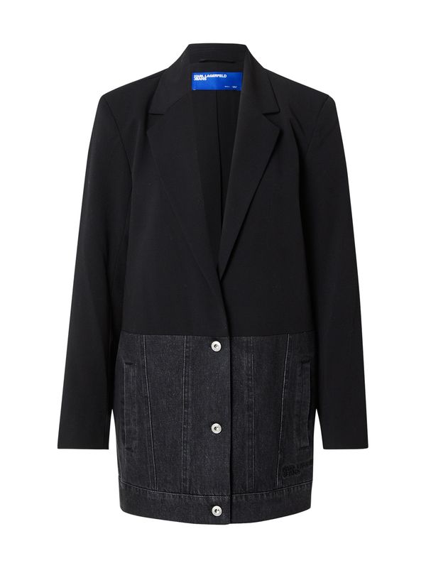 KARL LAGERFELD JEANS KARL LAGERFELD JEANS Blazer  črna / črn denim