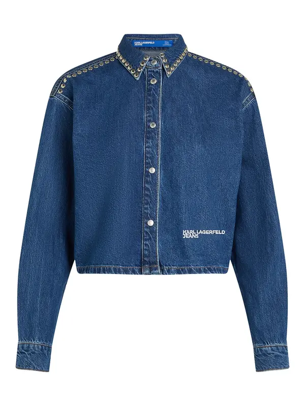 KARL LAGERFELD JEANS KARL LAGERFELD JEANS Bluza  temno modra