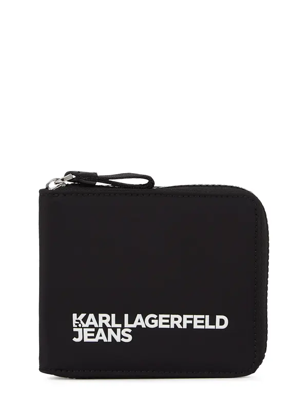 KARL LAGERFELD JEANS KARL LAGERFELD JEANS Denarnica  črna / bela