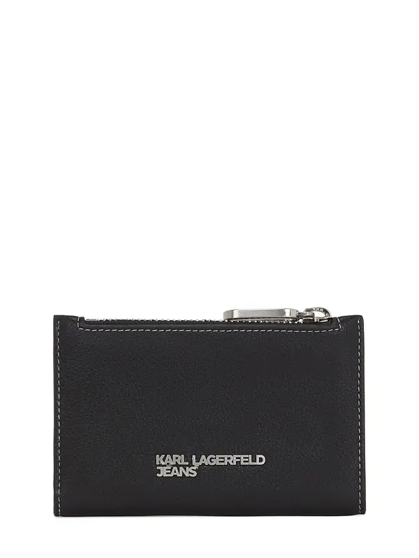 KARL LAGERFELD JEANS KARL LAGERFELD JEANS Denarnica  črna / srebrna