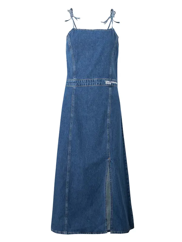 KARL LAGERFELD JEANS KARL LAGERFELD JEANS Dolga srajca  modra / bela